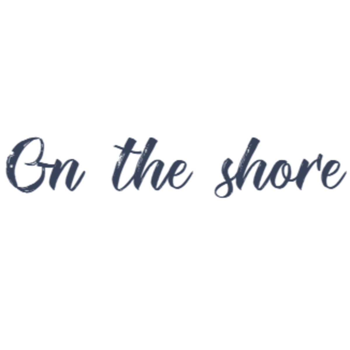On the shore