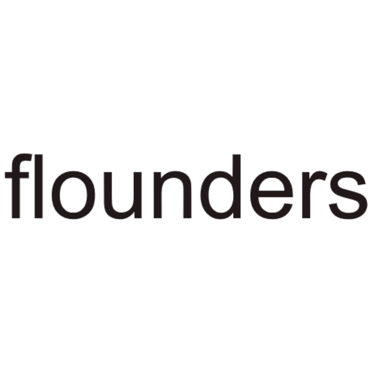 flounders