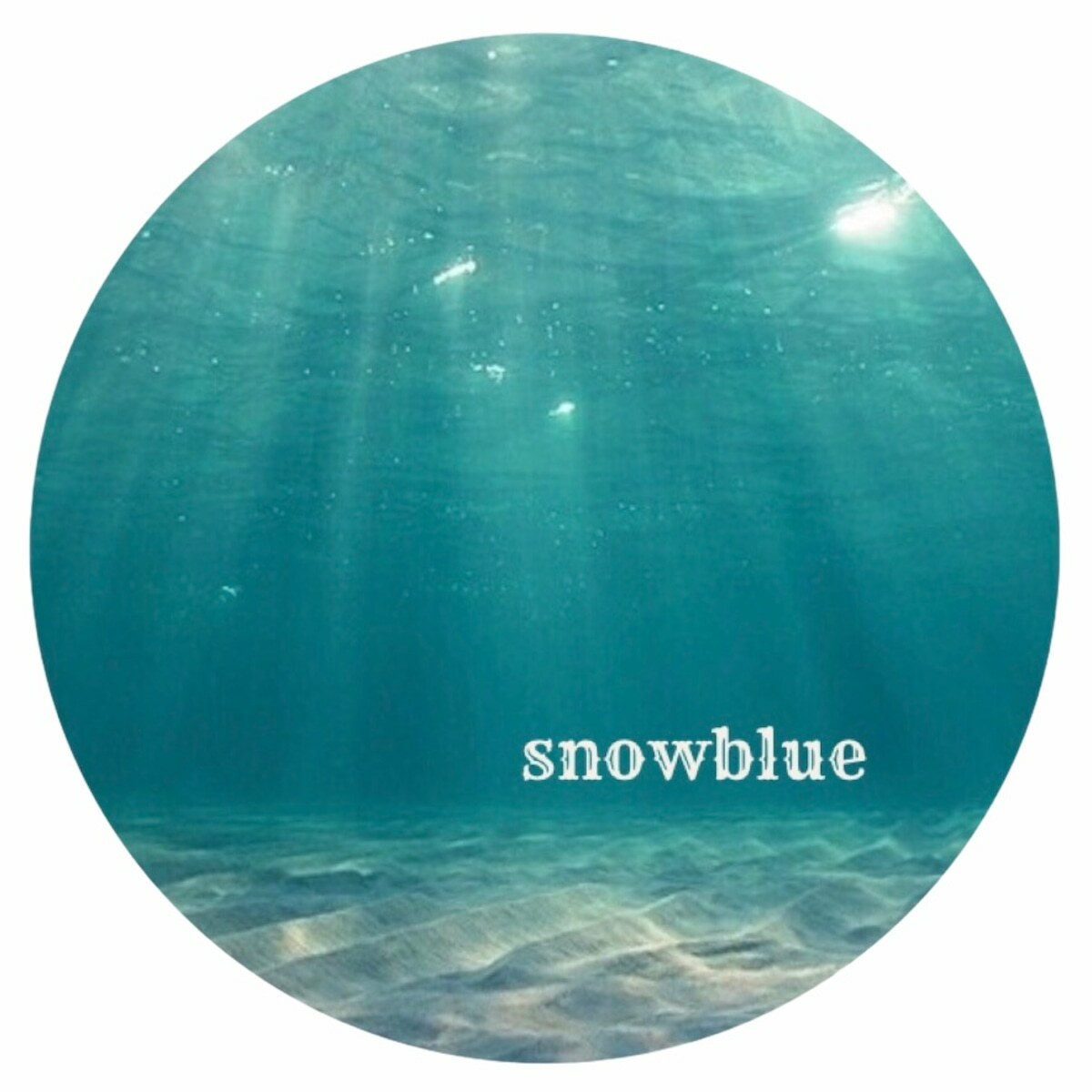 snow blue