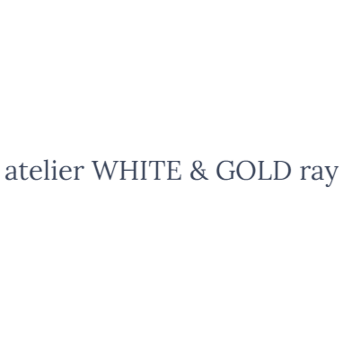 atelier WHITE & GOLD ray