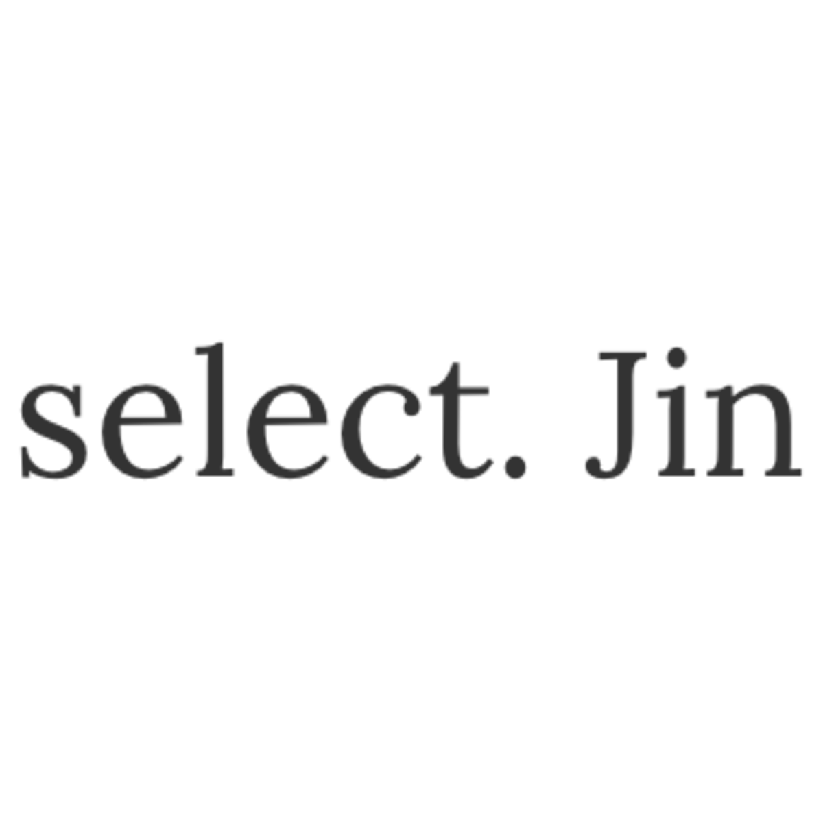 select. Jin